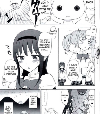 Madoka★homura with tasogare kyubei comic porn sex 11