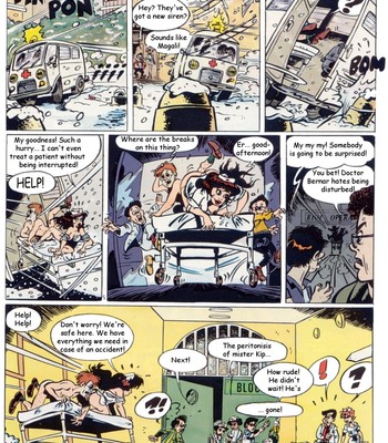 Magali; strip nurse comic porn sex 7