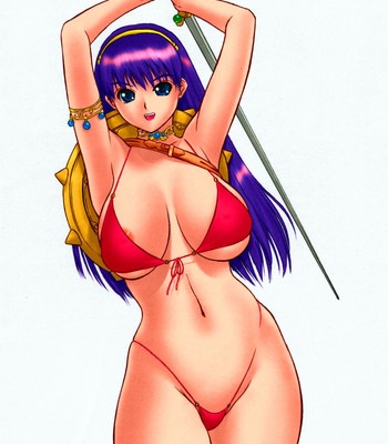 Makka na bikini iv fukkatsu | bright red bikini iv rebirth comic porn sex 8