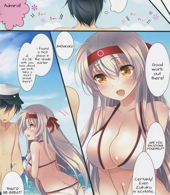 Mizugi no Shoukaku-san wa Ikaga? comic porn sex 4