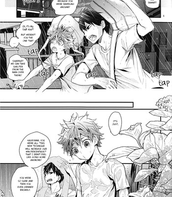 Mizunure chuui! | be careful not to get wet! (haikyuu!!)  [hq!! scans] comic porn sex 5