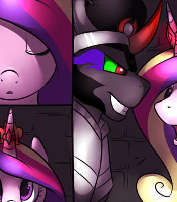 MLP: Sombra x Cadance Patreon comic by meggchan comic porn sex 1