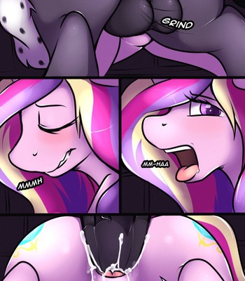 MLP: Sombra x Cadance Patreon comic by meggchan comic porn sex 4