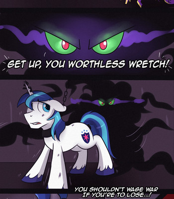 MLP: Sombra x Shining Patreon comic by meggchan (WiP) comic porn thumbnail 001