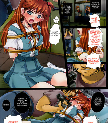 [modae tei (modaetei anetarou, modaetei imojirou)] asuka, rokujouma kankin shiiku | asuka locked in a tiny room   =lwb= comic porn sex 4