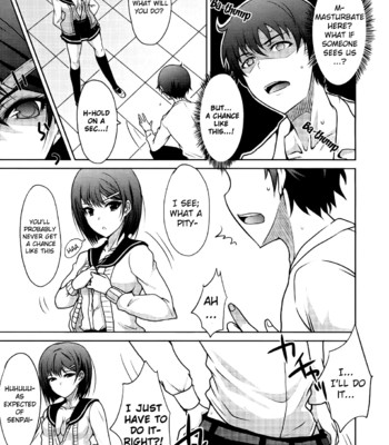 My sadistic girlfriend’s an underclassmen comic porn sex 13