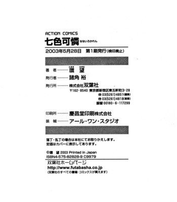 Nanairo karen | karen chameleon vol. 1 comic porn sex 209