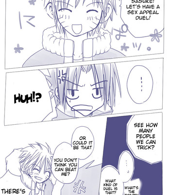 Naruto/sasuke gender bend part 1 english comic porn sex 1
