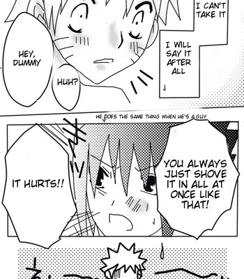 Naruto/sasuke gender bend part 1 english comic porn sex 33
