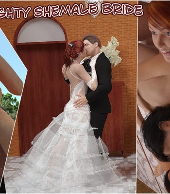 Naughty Shemale Bride comic porn sex 1