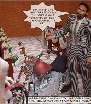 Naughty Shemale Bride comic porn sex 8