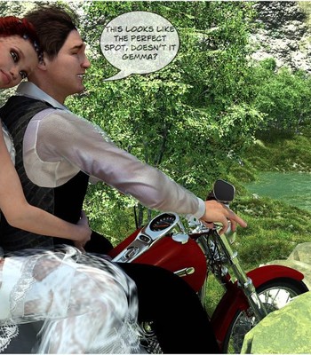 Naughty Shemale Bride comic porn sex 12