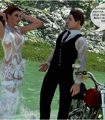 Naughty Shemale Bride comic porn sex 14