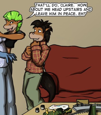 [NaughtyMorg] Under Control comic porn sex 9