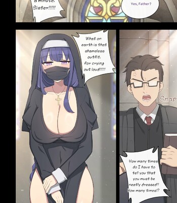 Novice Nun Raiden 1-2 comic porn thumbnail 001