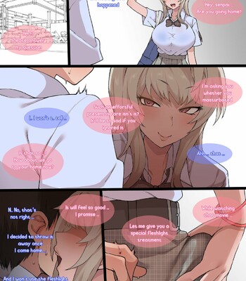 Otaku no Boku to Iikanjidatta Kuro Gyaru Kouhai wo Netorareru Mini comic porn sex 11