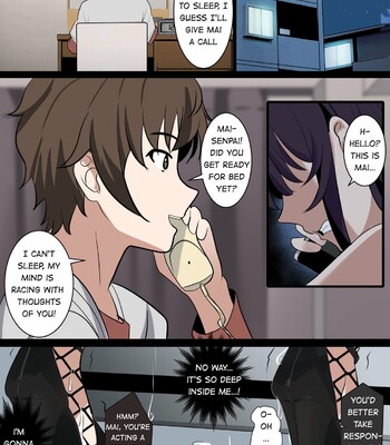 Possessing Sakurajima Mai and Cucking Her Lover comic porn sex 14