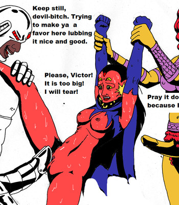 Raven Fucked by Friends comic porn sex 10