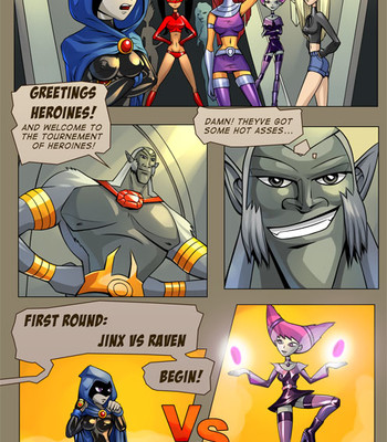 Raven vs Jinx comic porn thumbnail 001