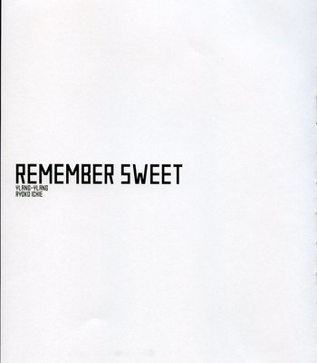 Remember sweet (d.gray-man) comic porn sex 26