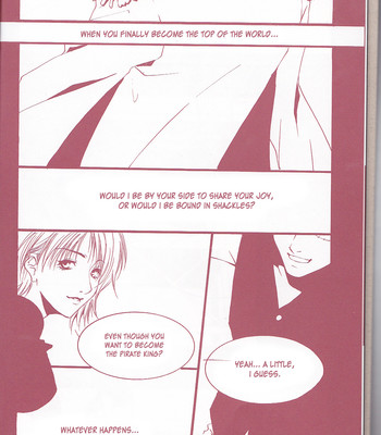 Sekai no hate ni hanataba wo – one piece luffy x nami book comic porn sex 10