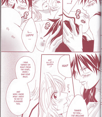 Sekai no hate ni hanataba wo – one piece luffy x nami book comic porn sex 21