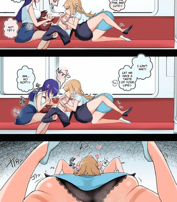 Sexual Harassment OK! Women-only Groping Carriage ~Rookie OL’s Lesbian Corruption~ comic porn sex 6