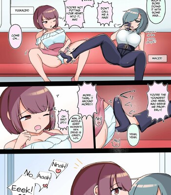 Sexual Harassment OK! Women-only Groping Carriage ~Rookie OL’s Lesbian Corruption~ comic porn sex 7