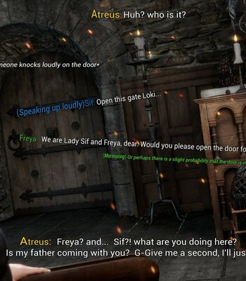 Sif & Freya Lost Innocence: The voracious Norse Goddesses comic porn sex 2