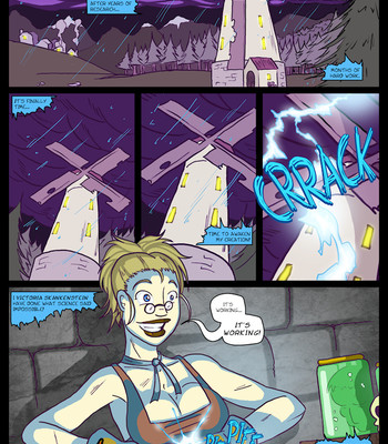 Skankenstein’s Monster comic porn sex 1