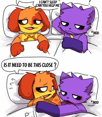 Sleepless ? -Dogday x catnap comic porn thumbnail 001