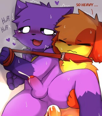 Sleepless ? -Dogday x catnap comic porn sex 5