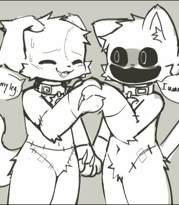 Sleepless ? -Dogday x catnap comic porn sex 8