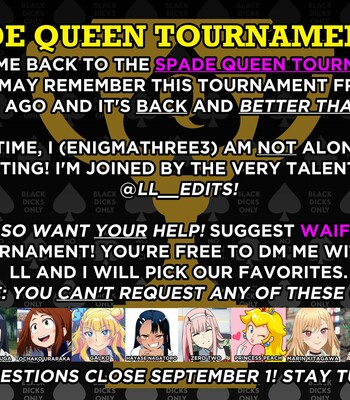 Spade queen tournament #2 comic porn sex 1