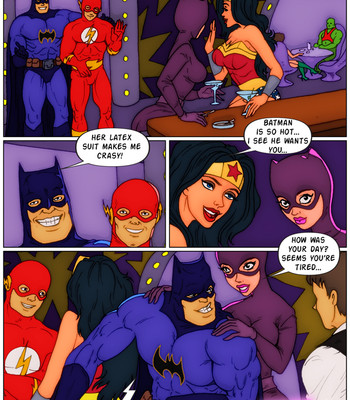 Superheroes Party Hard comic porn sex 2