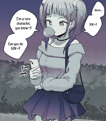 Tamani Encounter suru Futanari Tachinbo-chan | A Futanari Streetwalker Who Can Occasionally Be Encountered comic porn sex 1