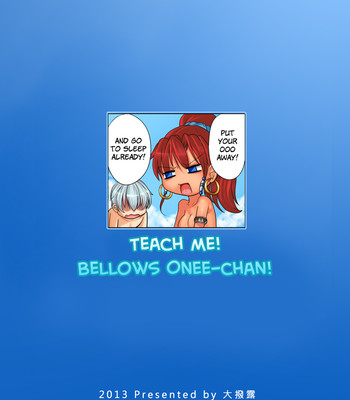 Teach me! Bellows Onee-Chan! comic porn sex 14
