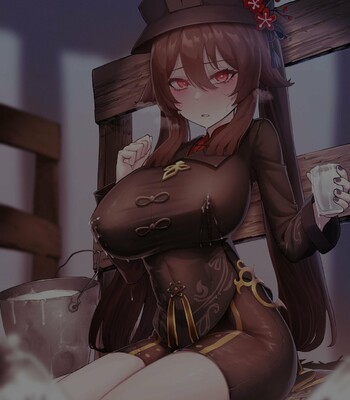 Teyvat Gravure #06: Hu Tao comic porn sex 12