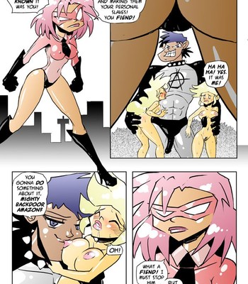 The Mighty Backdoor Amazon comic porn sex 1