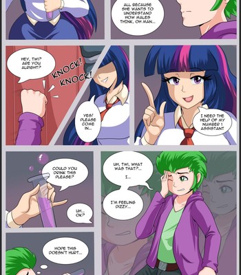 The Spike Experiment comic porn sex 1