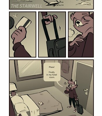 The Stairwell comic porn sex 1