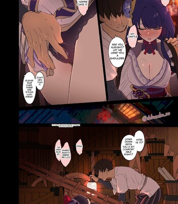 The story about the bad things done to drunk Raiden Ei comic porn sex 6