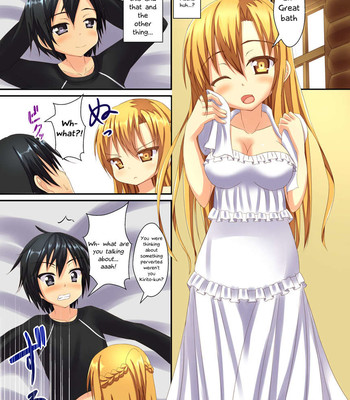 The Wedding Night With Asuna comic porn sex 2