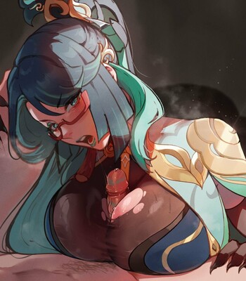 [ThiccwithaQ] Xianyun (Genshin Impact) comic porn thumbnail 001