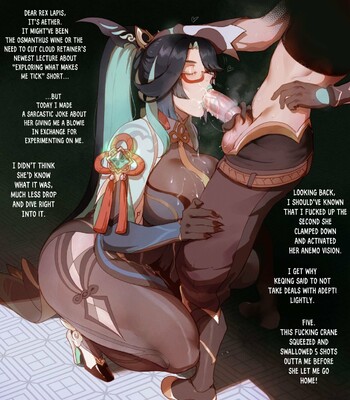 [ThiccwithaQ] Xianyun (Genshin Impact) comic porn sex 4