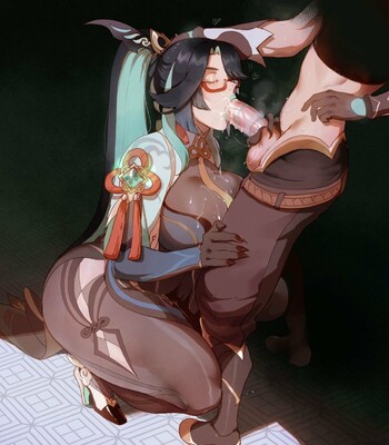[ThiccwithaQ] Xianyun (Genshin Impact) comic porn sex 6