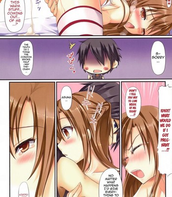 [twinbox (hanahanamaki, sousouman)] asuna ni 100% nama nakadashi shimasu | cumming inside asuna 100% raw comic porn sex 16