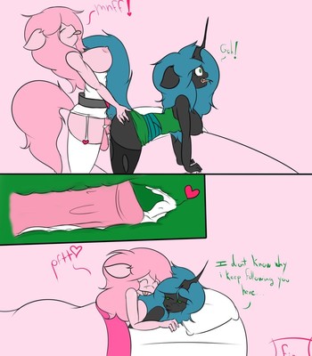 Unespected Checkup and Shower Time with fluffle puff and queen chrysalis comic porn sex 5