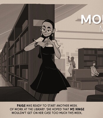 Week at the Library comic porn thumbnail 001