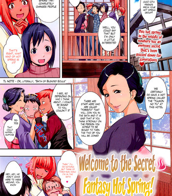 Welcome to the secret fantasy hot spring! comic porn thumbnail 001